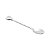 CJ 4 COLHERES P/CAFÉ DE ZAMAC NIQUELADO HEART 11cm - Imagem 5