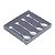 CJ 4 COLHERES P/CAFÉ DE ZAMAC NIQUELADO HEART 11cm - Imagem 2