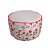 PUFF MADEIRA/ESPUMA ROMANCE FLOWERS ROSA - Imagem 1