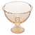SALADEIRA CRISTAL C/PÉ PEARL ÂMBAR 21x19cm - Imagem 2