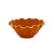 VASO DECORATIVO PORCELANA LARANJA 15x7cm - Imagem 1