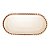 TRAVESSA CRISTAL OVAL PEARL ÂMBAR 24x12x2cm - Imagem 2