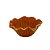 CJ 4 CENTROS DE MESA PORCELANA VERMELHO 10x5cm - Imagem 1