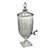 DISPENSER CRISTAL ECOLÓGIC TORNEIRA PRATEADA DIAMANTE 4,5l - Imagem 1