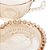 XÍCARA CHÁ CRISTAL C/PRATO CORAÇÃO PEARL ÂMBAR 180ml - Imagem 4