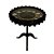RELÓGIO DE MESA METAL PRETO 64x65cm - Imagem 3