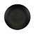 CJ 2 PRATOS PORCELANA PRETO 19cm - Imagem 1