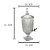 DISPENSER CRISTAL ECOLÓGIC TORNEIRA PRATEADA AZUL 4,5l - Imagem 2