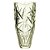 VASO PINWHEEL EM CRISTAL ECOLOGICO D12,5XA25CM COR VERDE - Imagem 1
