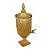 DISPENSER CRISTAL ECOLÓGIC TORNEIRA GOLD ROSE ÂMBAR 4,5l - Imagem 1