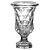 VASO FLORERO COM PE EM CRISTAL ECOLOGICO D14,8XA23,5CM - Imagem 1