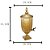DISPENSER CRISTAL ECOLÓGIC TORNEIRA PRATEADA ÂMBAR 4,5l - Imagem 2