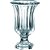 VASO FLORERO COM PE EM CRISTAL ECOLOGICO D12XA19CM - Imagem 1