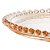 PRATO CRISTAL CORAÇÃO PEARL ÂMBAR 20x17x2cm - Imagem 3