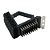 ESCOVA EASY GRILL 3 EM 1 CHURRASQUEIRA ACO PLASTICO 15CM - Imagem 1