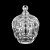 POTICHE DECORATIVO DE CRISTAL JAGUAR 10,8x14,5cm - Imagem 4