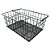 CESTA P/TALHERES E COPOS EM FERRO L36XP27XA15,5CM COR PRETO - Imagem 1