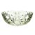 CENTRO MESA PINWHEEL CRISTAL ECOLOGICO D22XA9,5CM COR VERDE - Imagem 1
