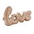 LETRAS DECORATIVAS CERÂMICA LOVE HAND WRITING 12,5x1,5x8cm - Imagem 1
