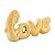 LETRAS DECORATIVAS CERÂMICA LOVE HAND WRITING 12,5x1,5x8cm - Imagem 1