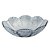 CENTRO MESA LIRICA CRISTAL ECOLOGICO D33XA10,5CM COR AZUL - Imagem 1