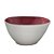 SALADEIRA MELAMINA AQUA VERMELHO 25cm - Imagem 2