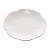 FOLHA DECORATIVA DE CERÂMICA BANANA LEAF BRANCO 20x20x3cm - Imagem 1