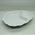 FOLHA DECORATIVA DE CERÂMICA BANANA LEAF BRANCO 26,5x20x4cm - Imagem 1