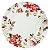 PRATO RASO ORIANA WHITE EM PORCELANA 28CM - Imagem 1
