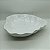 FOLHA DECORATIVA CERÂMICA BANANA LEAF BRANCO 23,5x22x6,5cm - Imagem 1