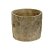 VASO DECORATIVO CIMENTO TRONCO 15x13cm - Imagem 2