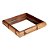BANDEJA QUADRADA DE MADEIRA BAMBOO L36XP36XA4,5CM COR MARROM - Imagem 1