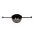 DOSADOR PARA BEBIDA OPEN BAR EM ACO INOX 25ML COR PRETO - Imagem 1