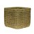 VASO DECORATIVO CIMENTO PALHA 17x15cm - Imagem 1