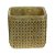 VASO DECORATIVO CIMENTO PALHA 17x15cm - Imagem 3