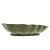 FOLHA DECORATIVA DE CERÂMICA BANANA LEAF VERDE 23,5x22x6,5cm - Imagem 3
