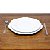 SOUSPLAT DE PLÁSTICO STAR BRANCO 33cm - Imagem 2