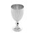 CJ 6 TAÇAS VIDRO P/ÁGUA GREEK PRATEADO 345ml - Imagem 2