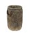 VASO DECORATIVO CIMENTO PALHA 17x16x24cm - Imagem 3
