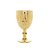 CJ 6 TAÇAS VIDRO P/ÁGUA GREEK DOURADO 345ml - Imagem 4