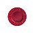 SOUSPLAT DE PLÁSTICO GARDEN VERMELHO 33cm - Imagem 1