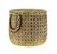 VASO DECORATIVO CIMENTO PALHA 19x17x15cm - Imagem 2
