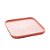 CJ 3 PETISQUEIRAS PORCELANA QUADRADA NÓRDICA ROSA 15x15x2cm - Imagem 1