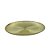 PRATO RASO CRISTAL DOTS DOURADO 28cm - Imagem 2