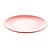 PRATO PORCELANA NÓRDICA ROSA MATT 26x3cm - Imagem 2
