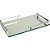 BANDEJA COSMOPOLITA RETANGULAR ESPELHO ALCA ACO INOX 50X30X4 - Imagem 1
