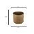VASO DECORATIVO CIMENTO TRANÇADO PALHA 26x25x23cm - Imagem 3