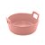 MINI TRAVESSA PORCELANA NÓRDICA ROSA MATT 16x8cm - Imagem 1