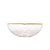 BOWL VIDRO C/BORDA DOURADA HEART 12x11x5cm - Imagem 3