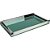 BANDEJA COSMOPOLIT RETANGULAR ESPELHAD ALCA ACO INOX 50X30X4 - Imagem 1